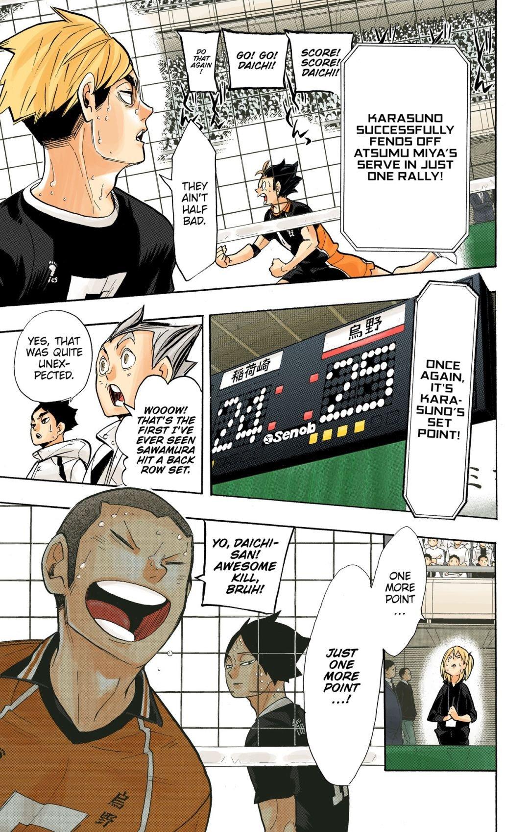 Haikyu!! (Color) Chapter 261
