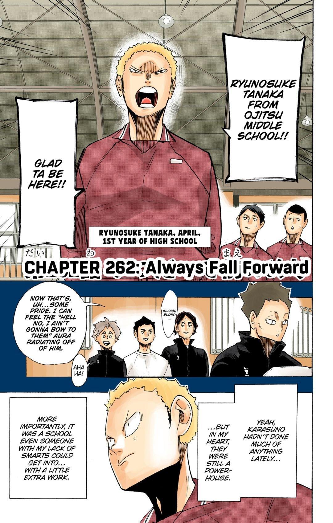 Haikyu!! (Color) Chapter 262