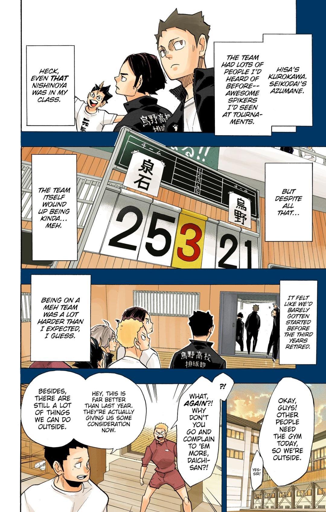 Haikyu!! (Color) Chapter 262