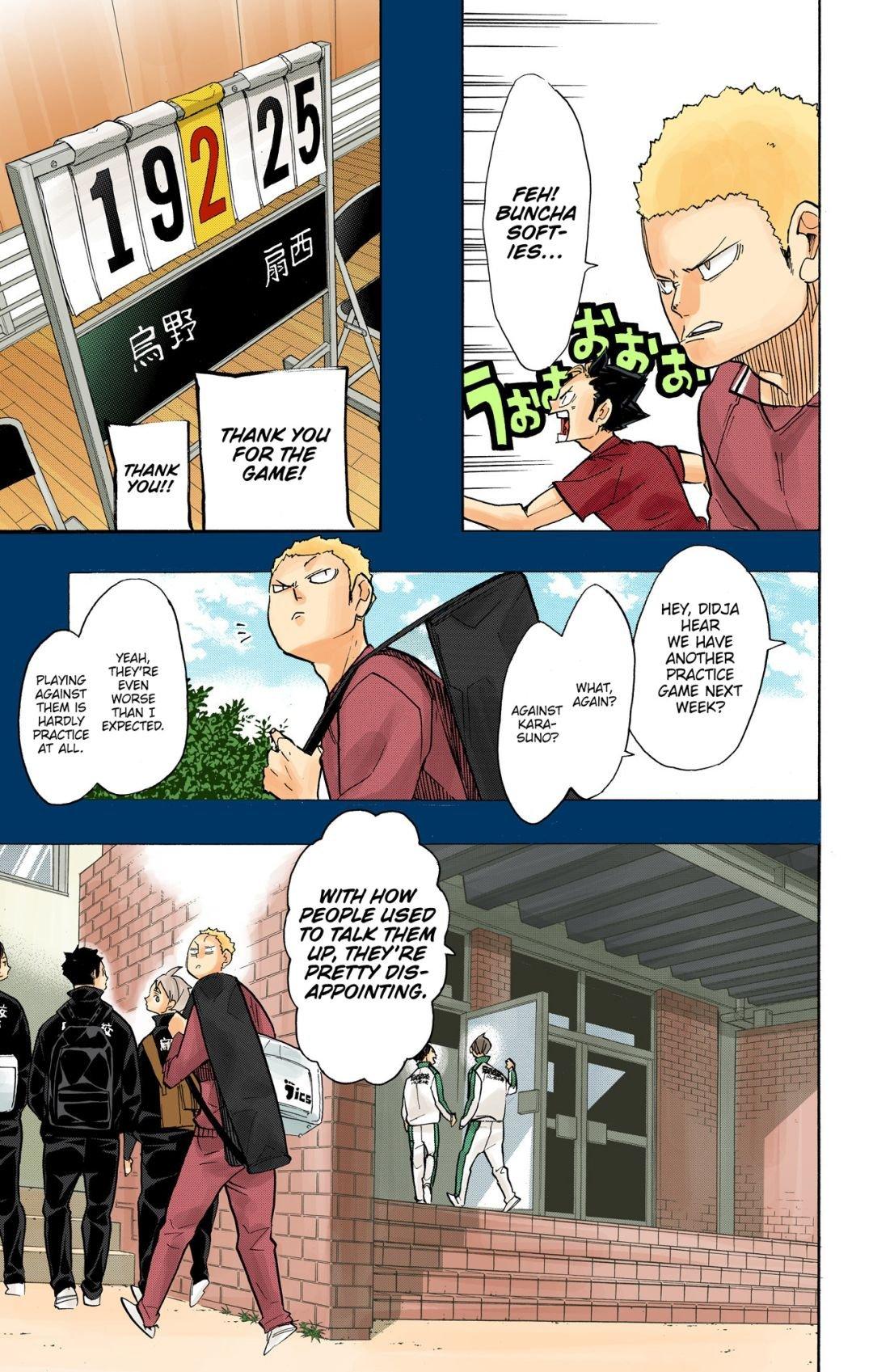 Haikyu!! (Color) Chapter 262