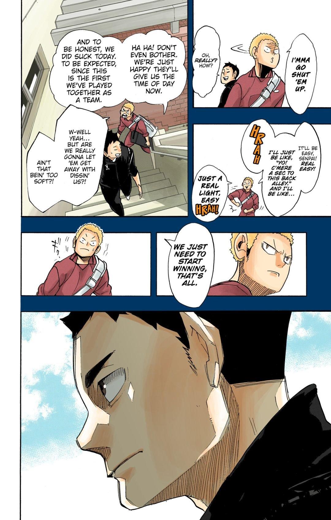Haikyu!! (Color) Chapter 262