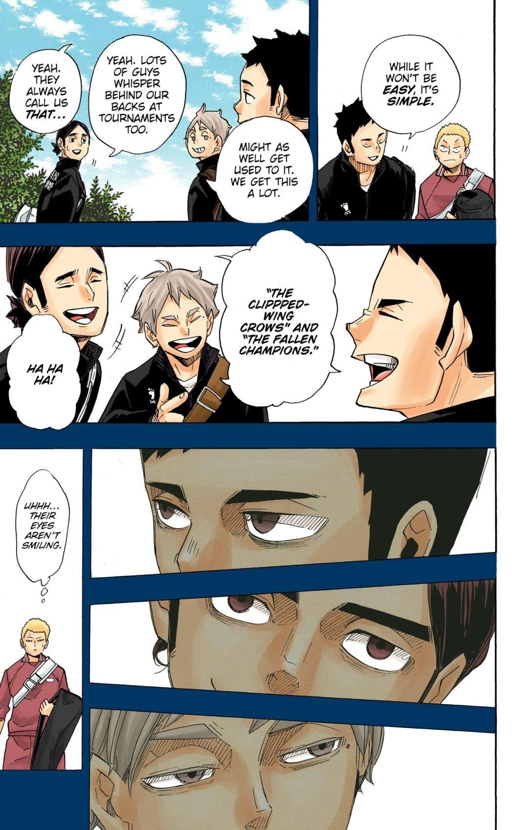 Haikyu!! (Color) Chapter 262