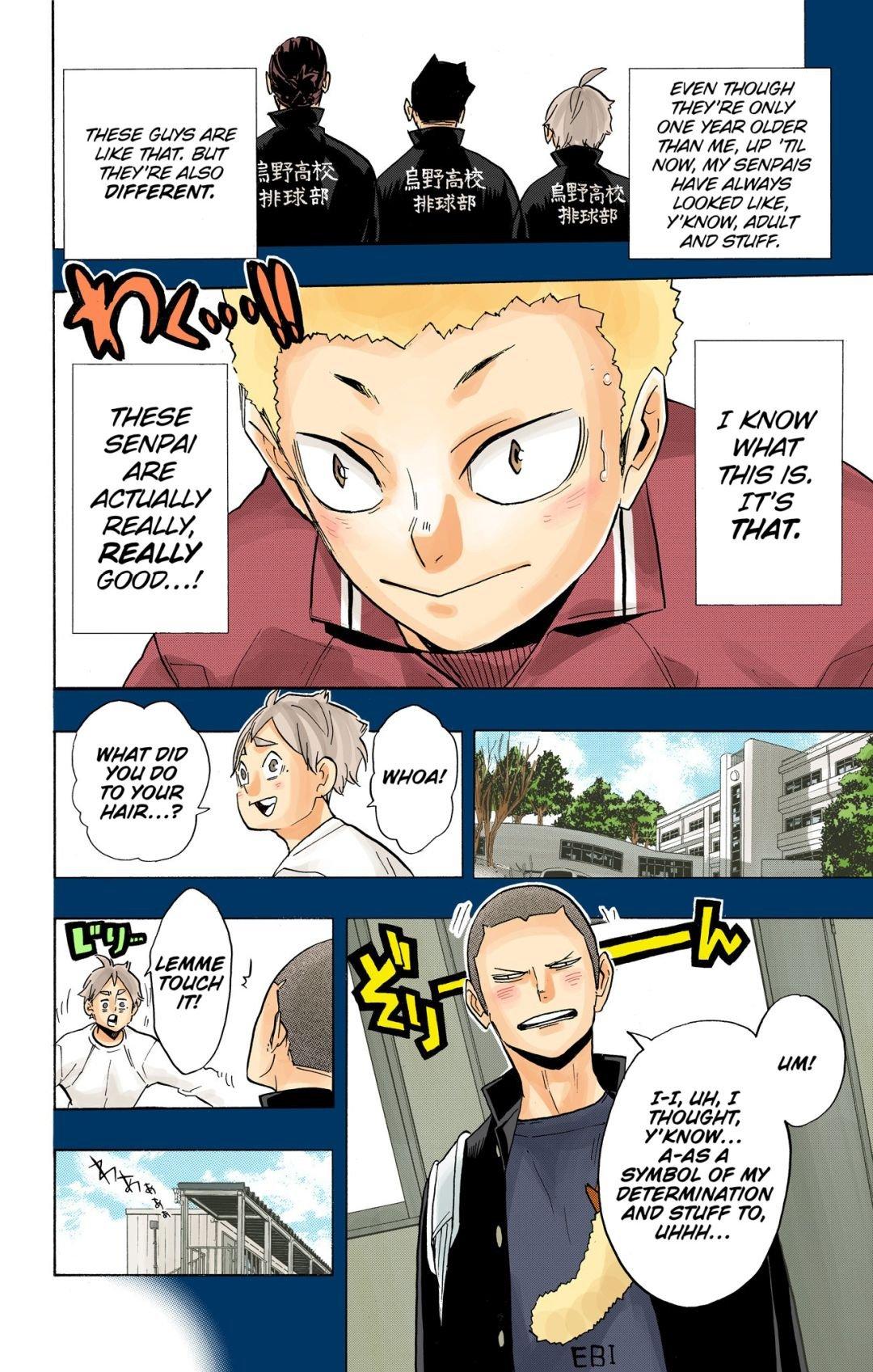 Haikyu!! (Color) Chapter 262