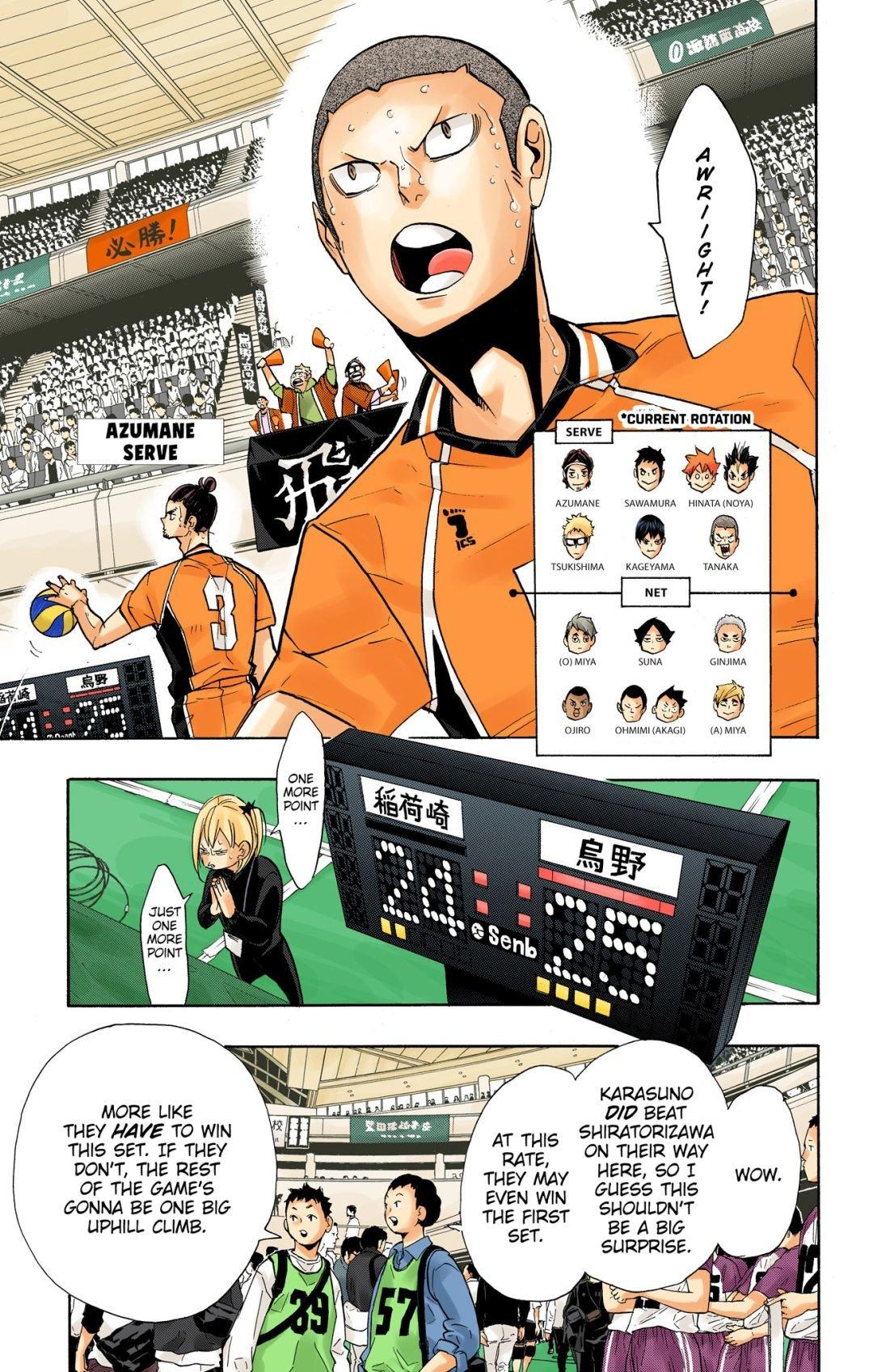 Haikyu!! (Color) Chapter 262