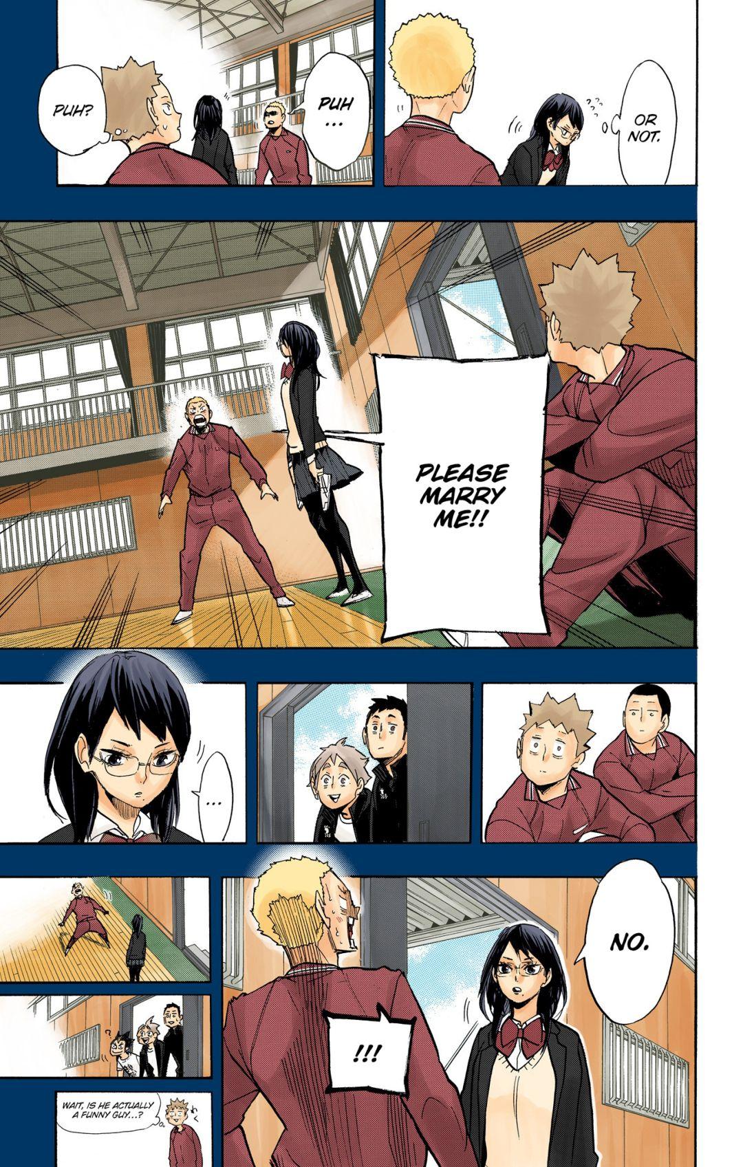 Haikyu!! (Color) Chapter 264