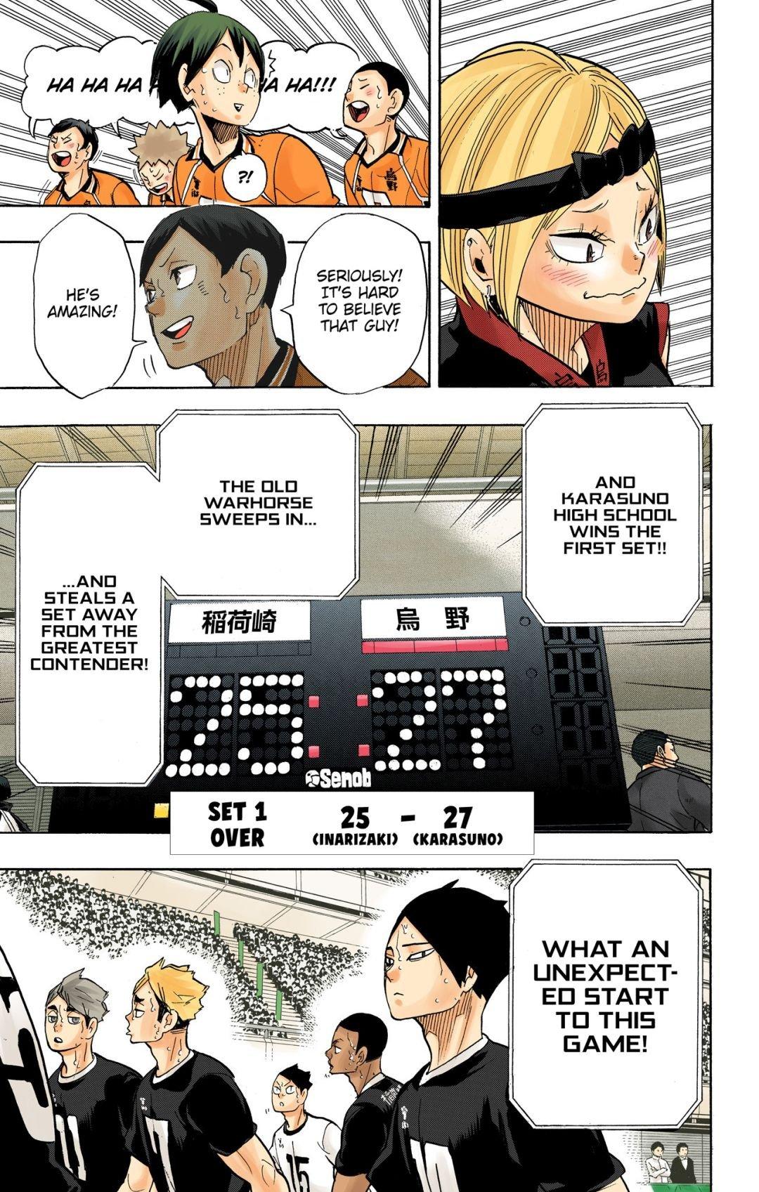 Haikyu!! (Color) Chapter 264