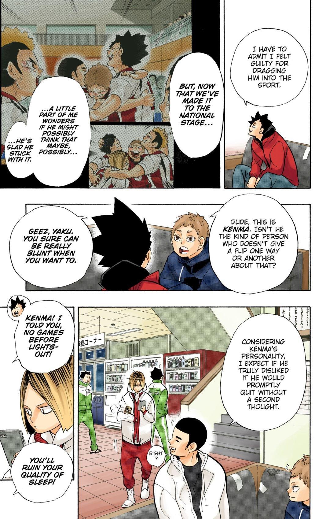 Haikyu!! (Color) Chapter 265