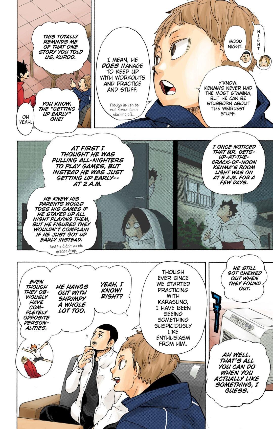 Haikyu!! (Color) Chapter 265