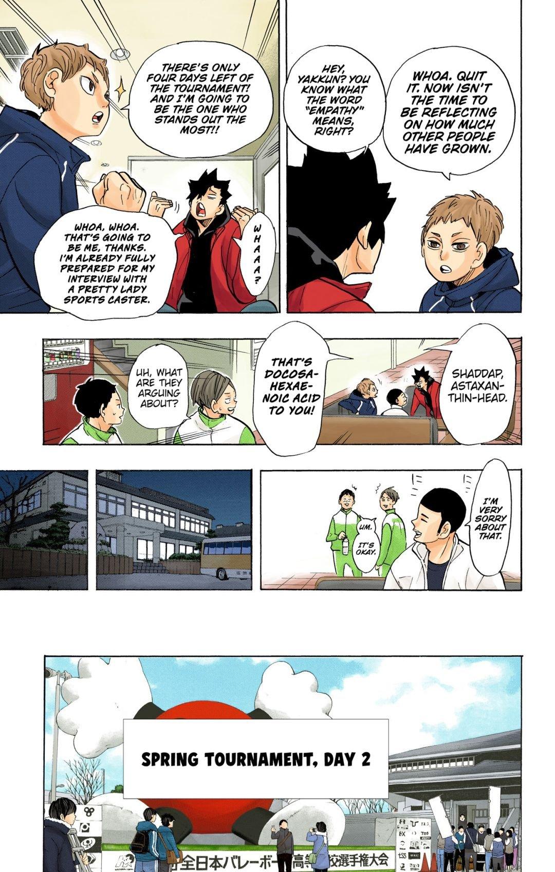 Haikyu!! (Color) Chapter 265