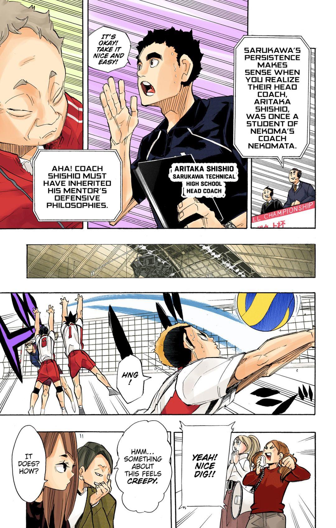 Haikyu!! (Color) Chapter 265