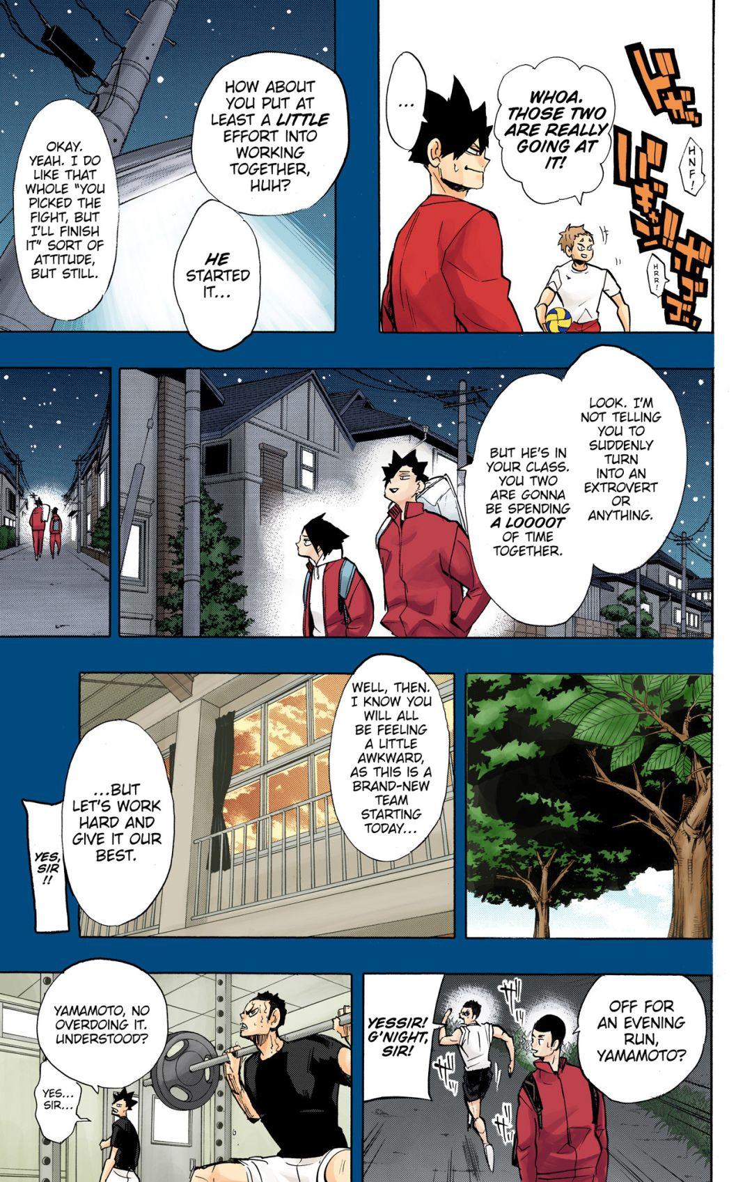 Haikyu!! (Color) Chapter 266