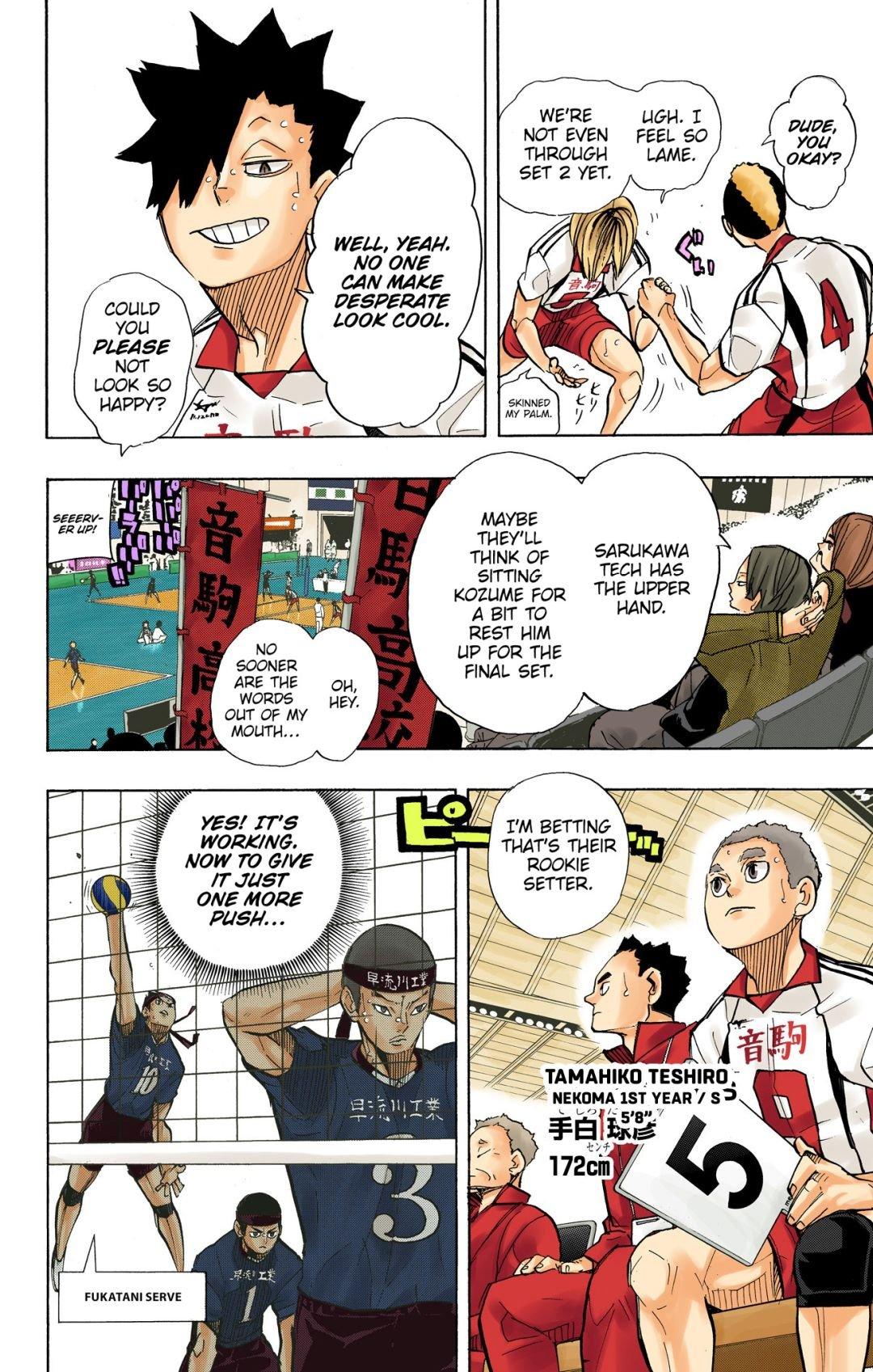 Haikyu!! (Color) Chapter 267