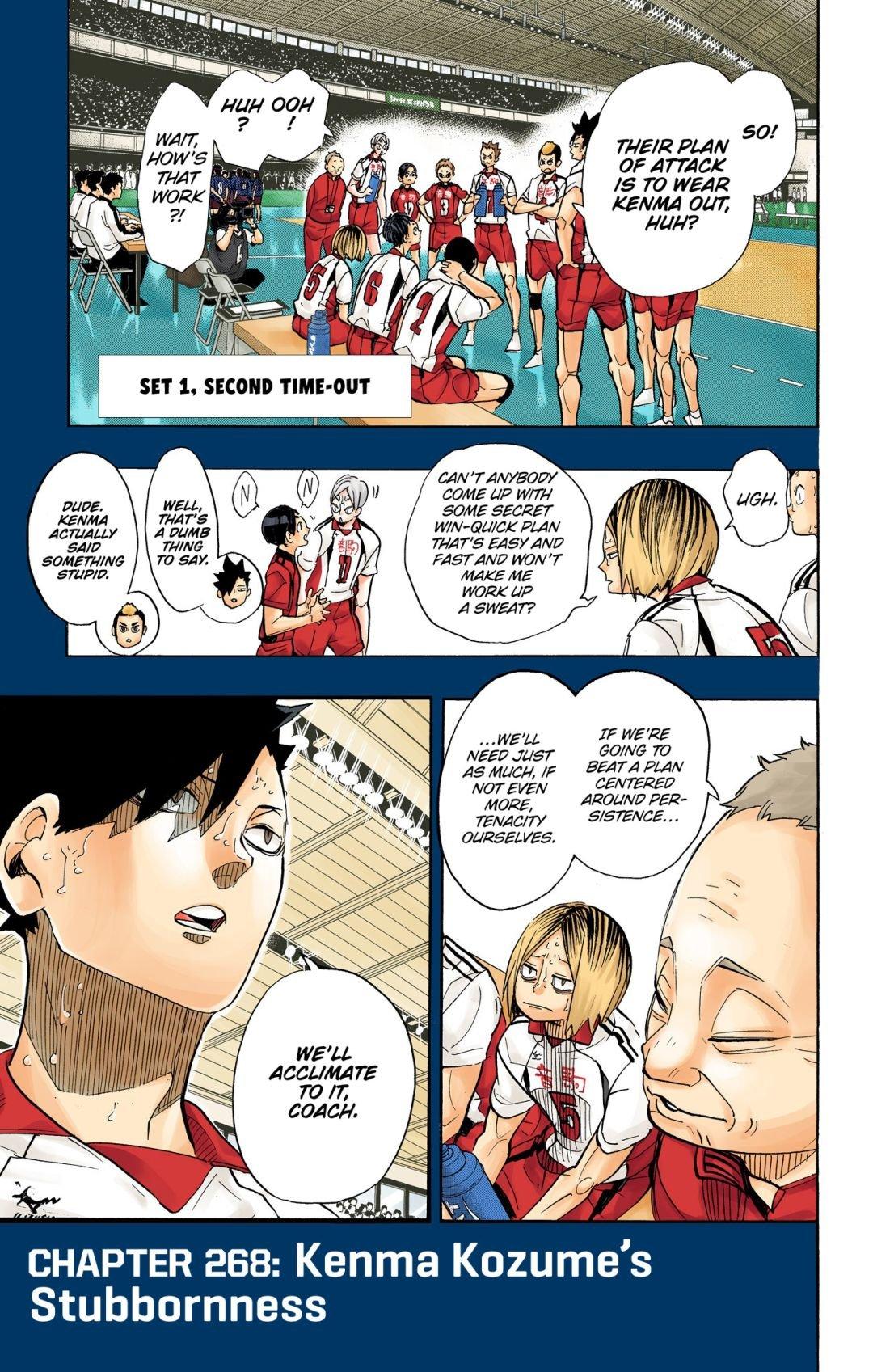 Haikyu!! (Color) Chapter 268
