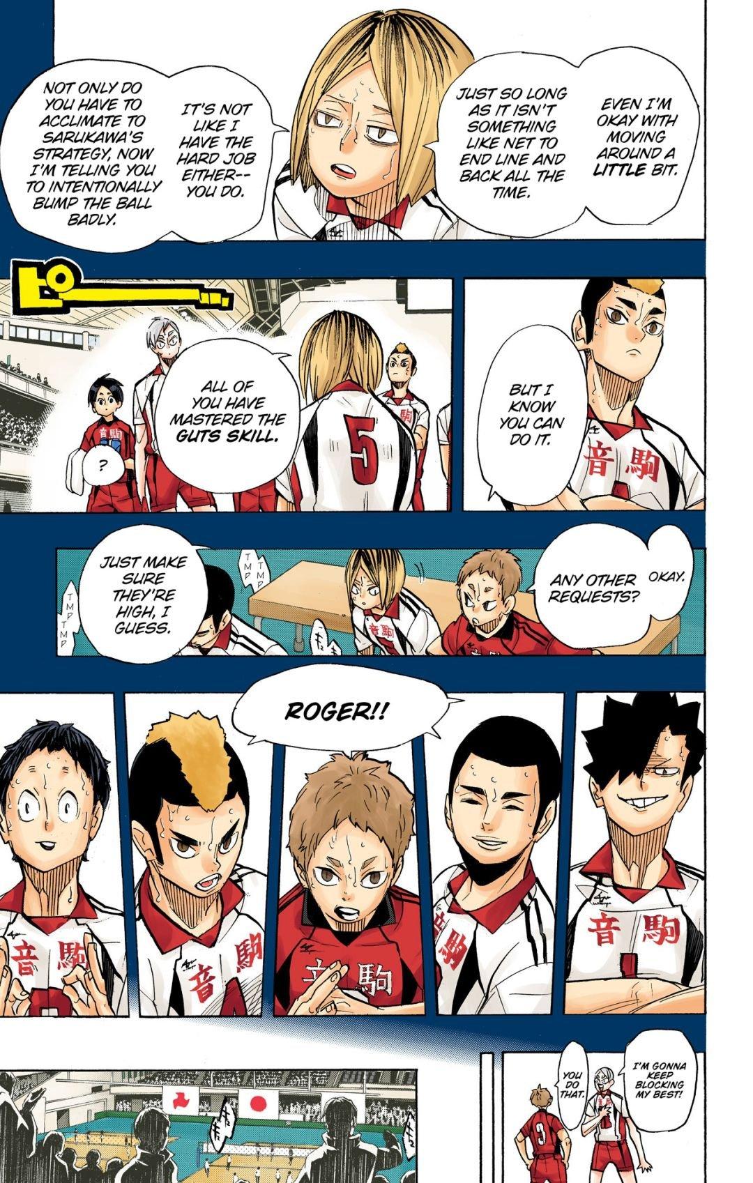 Haikyu!! (Color) Chapter 268