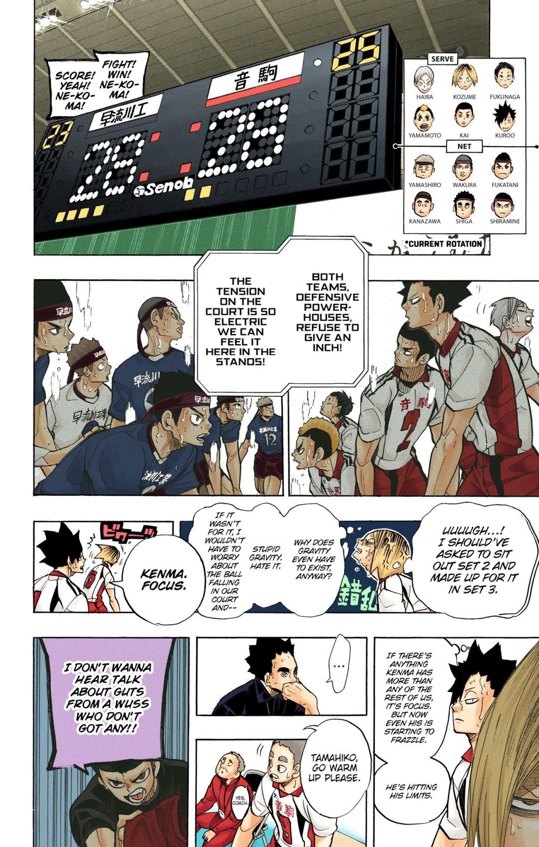 Haikyu!! (Color) Chapter 268
