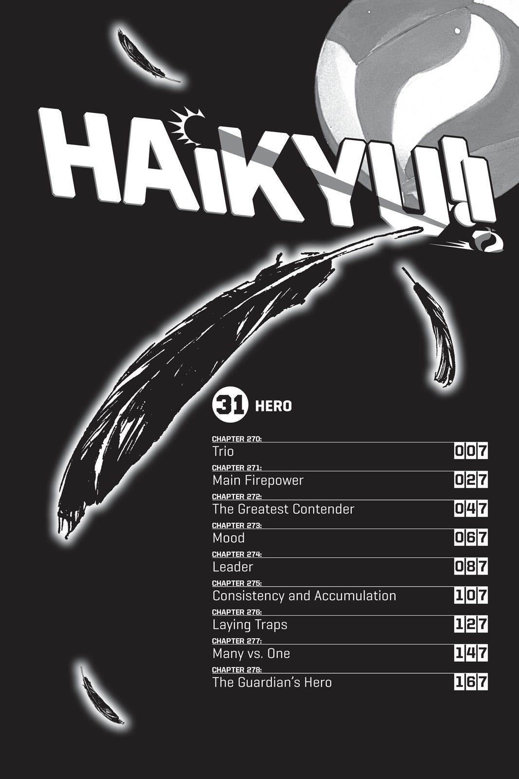 Haikyu!! (Color) Chapter 270