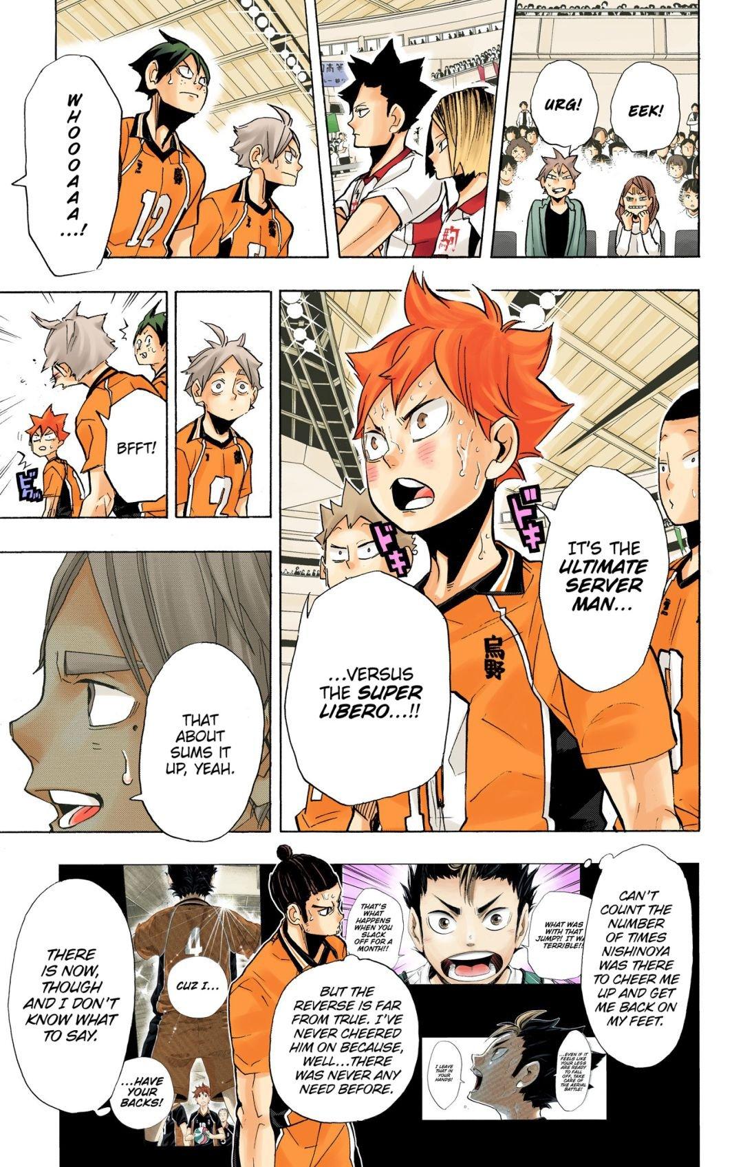 Haikyu!! (Color) Chapter 270