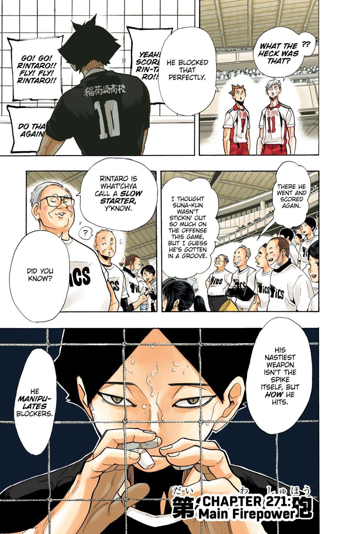 Haikyu!! (Color) Chapter 271