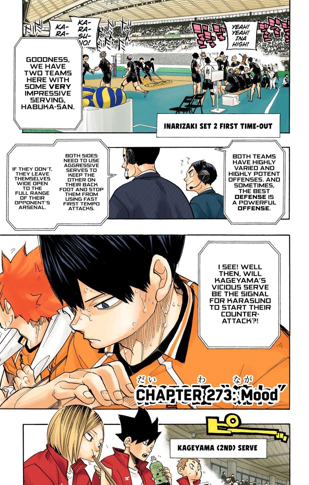 Haikyu!! (Color) Chapter 273
