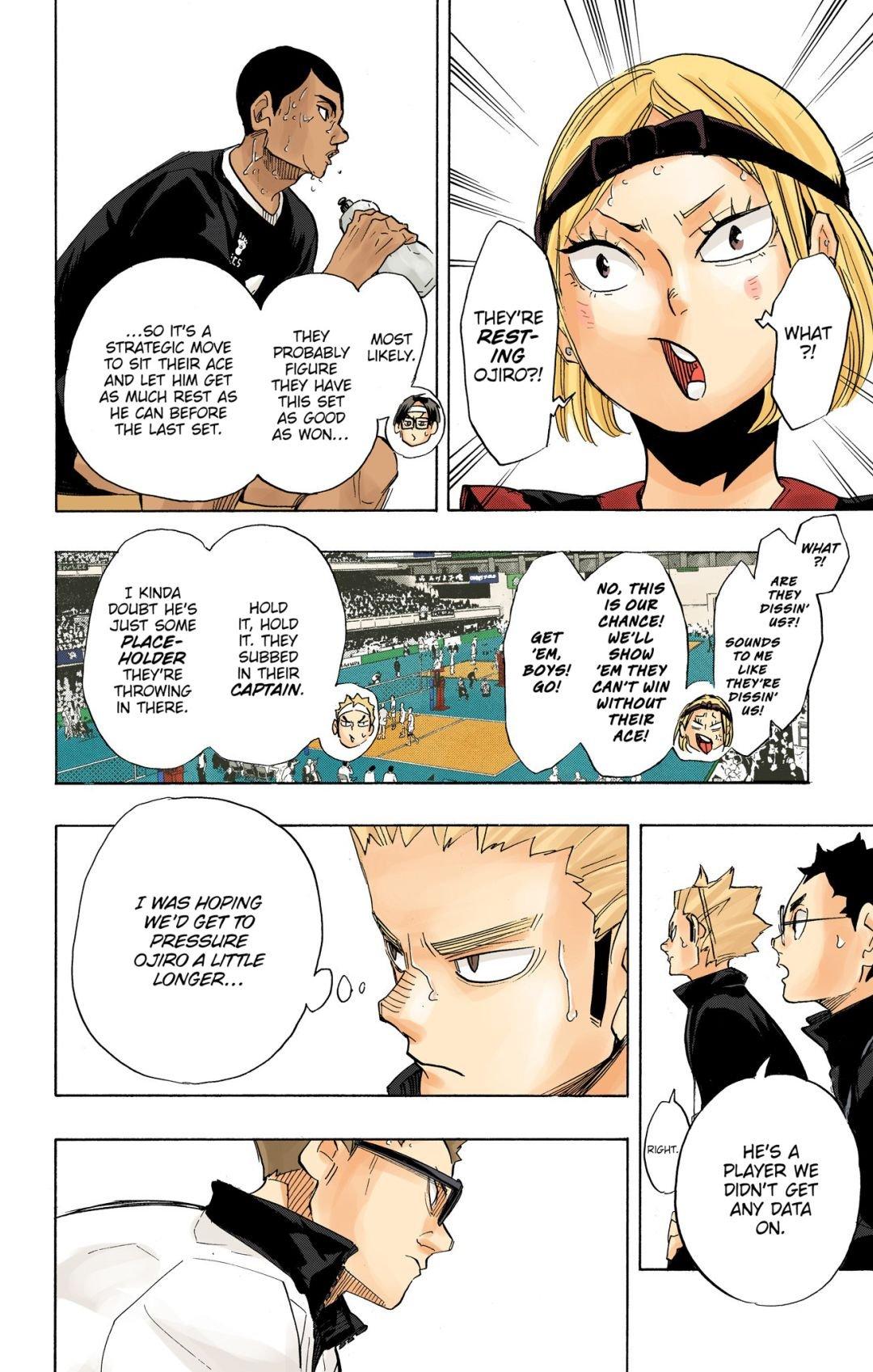 Haikyu!! (Color) Chapter 273