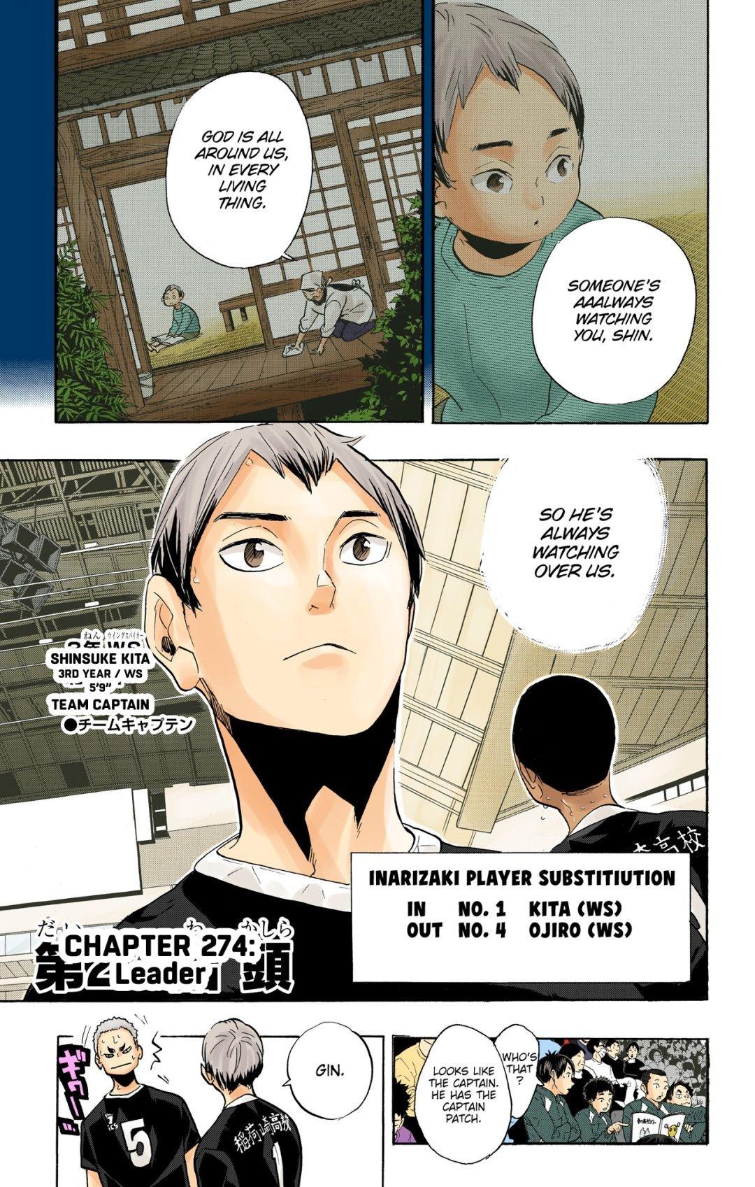 Haikyu!! (Color) Chapter 274