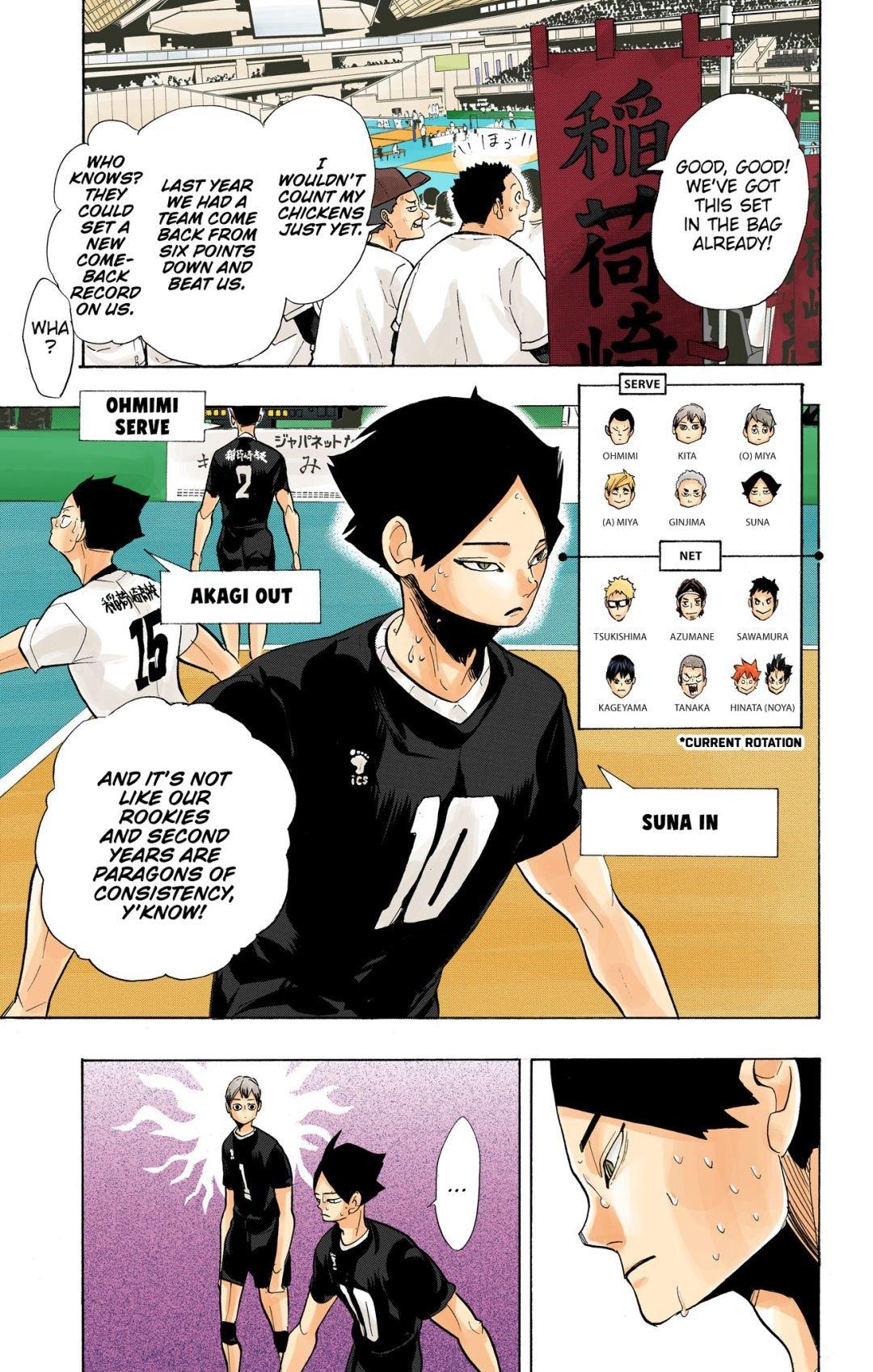 Haikyu!! (Color) Chapter 275
