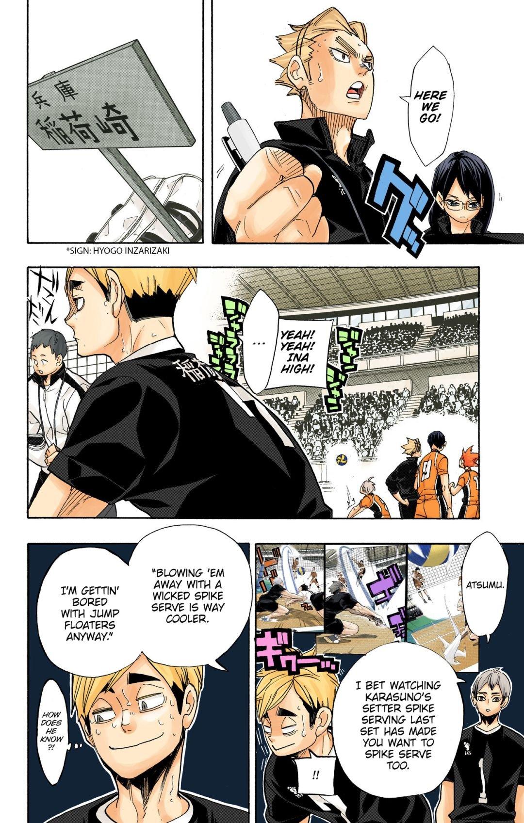 Haikyu!! (Color) Chapter 275