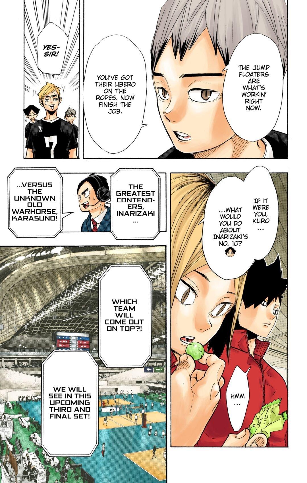 Haikyu!! (Color) Chapter 275