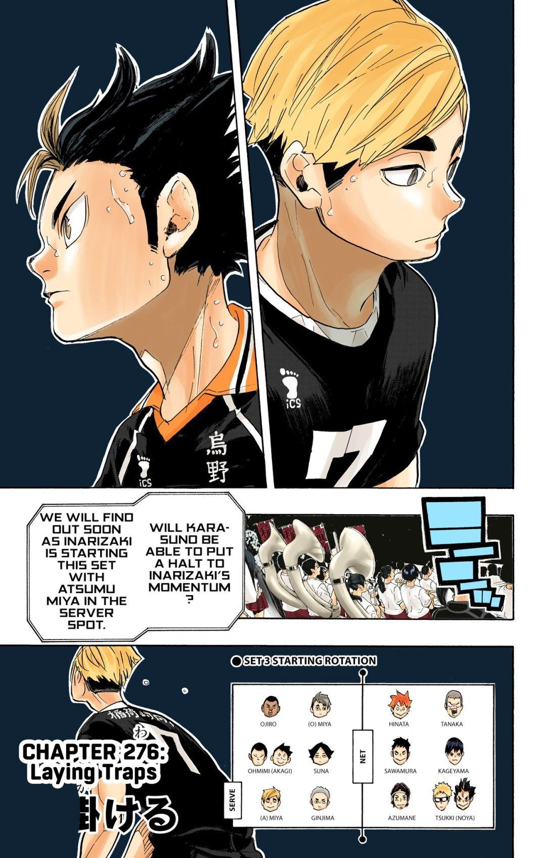 Haikyu!! (Color) Chapter 276