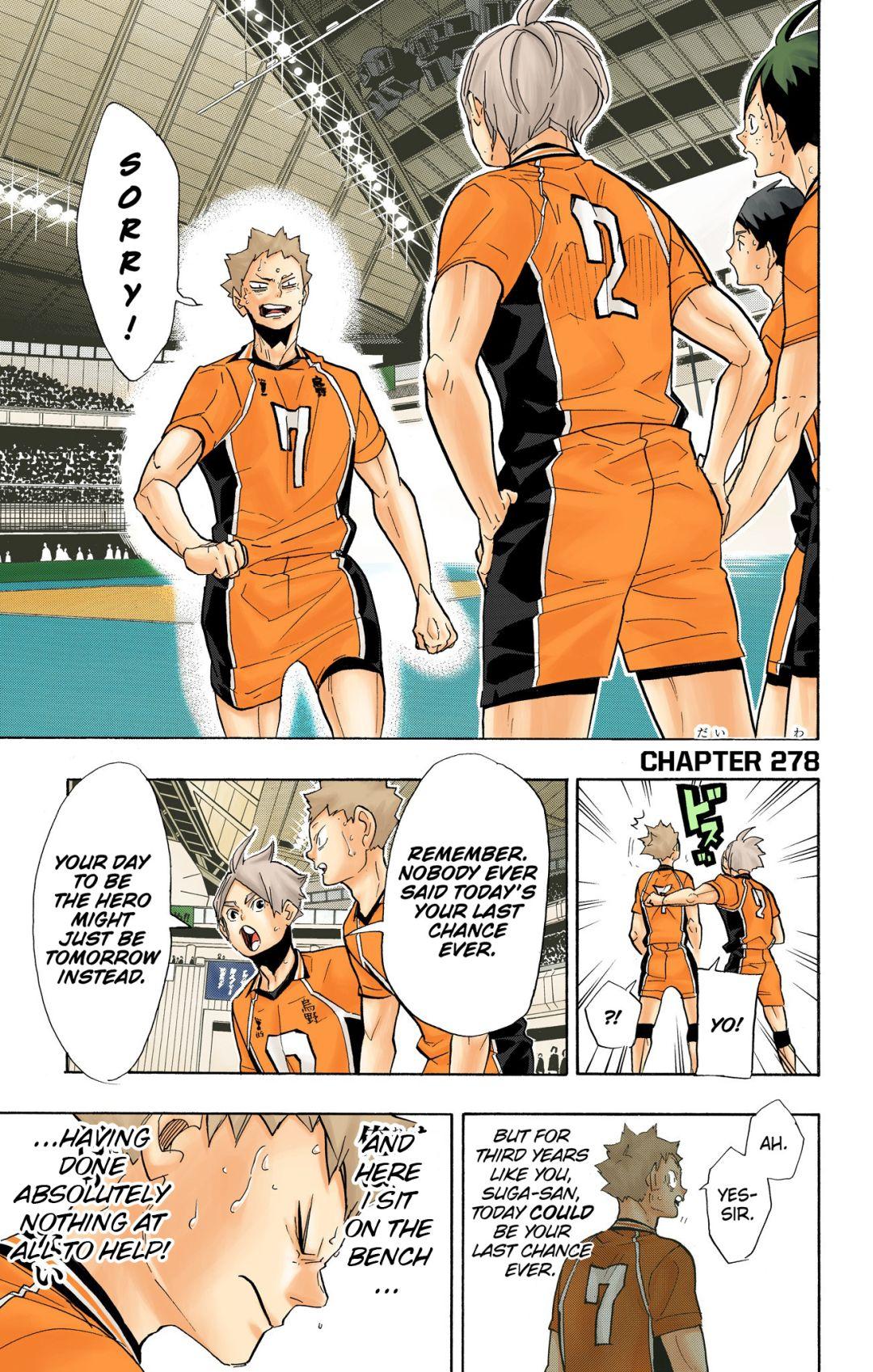 Haikyu!! (Color) Chapter 278