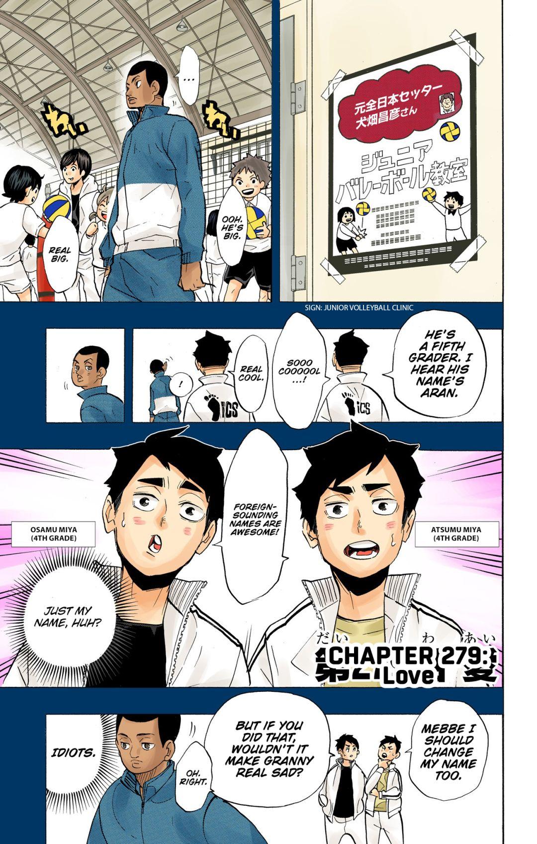 Haikyu!! (Color) Chapter 279