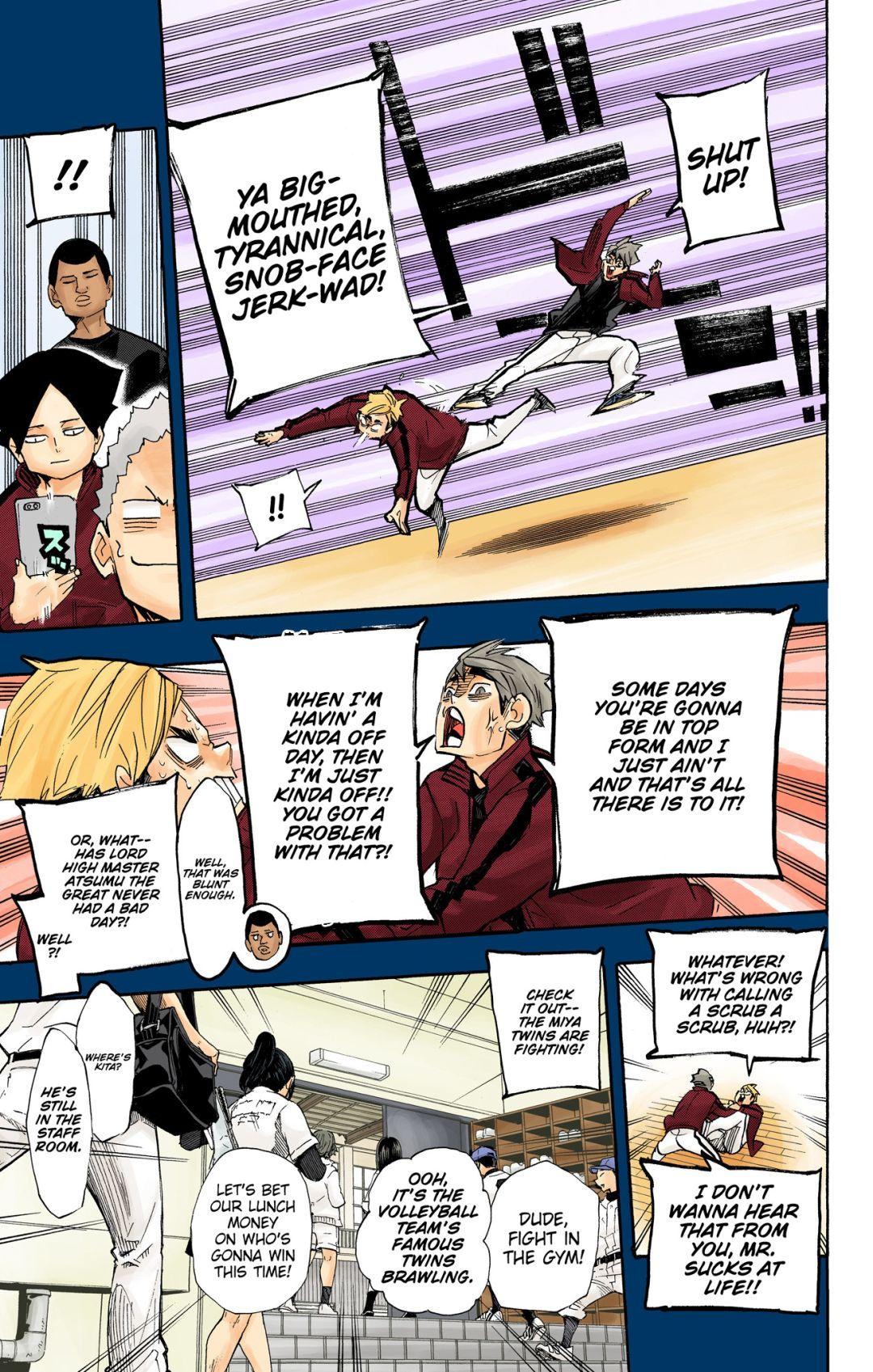Haikyu!! (Color) Chapter 279