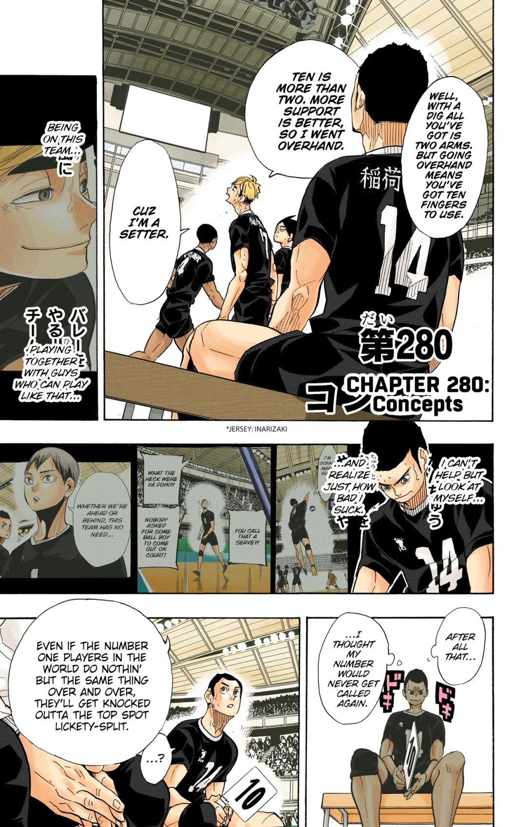 Haikyu!! (Color) Chapter 280