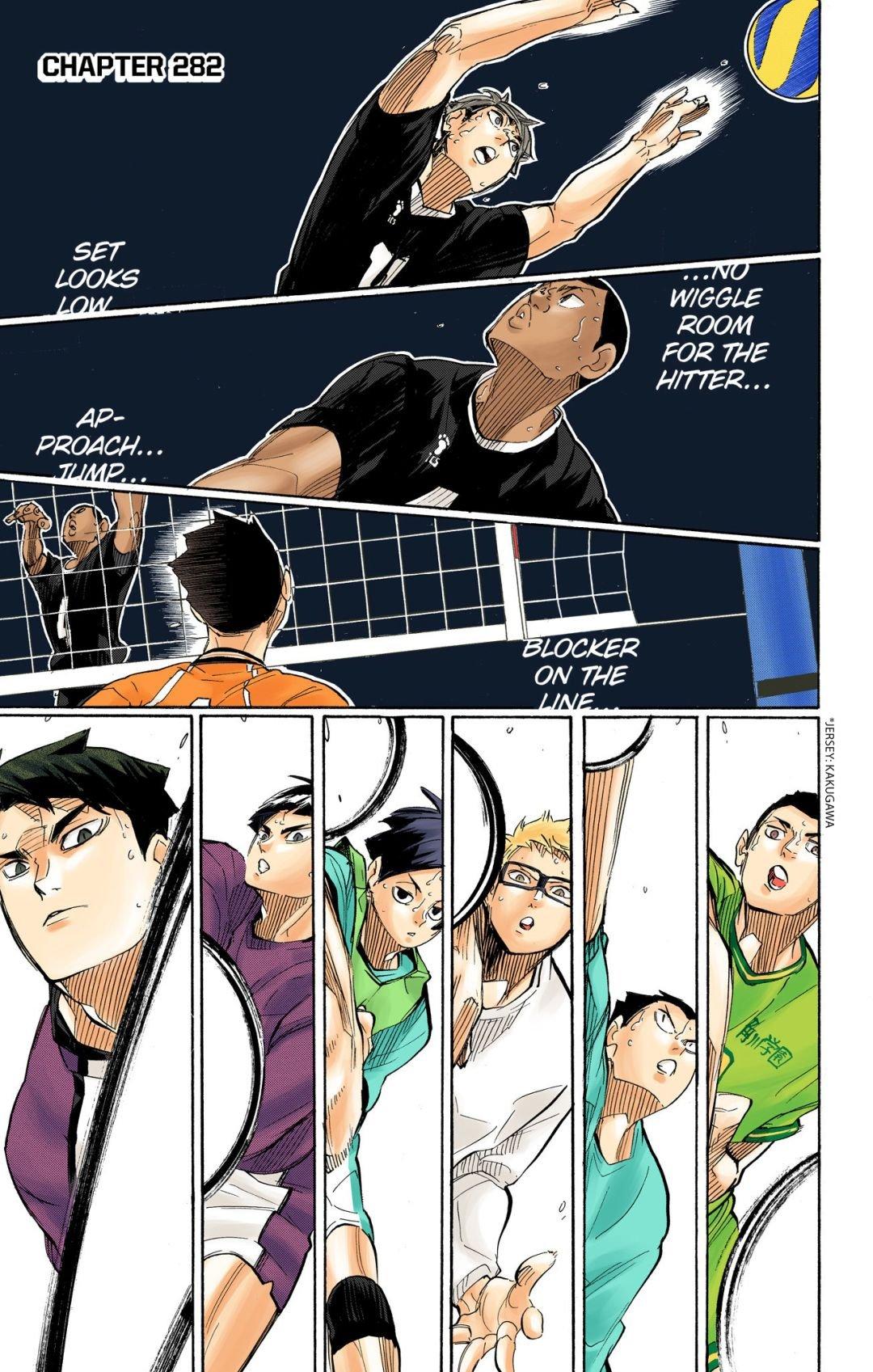 Haikyu!! (Color) Chapter 282