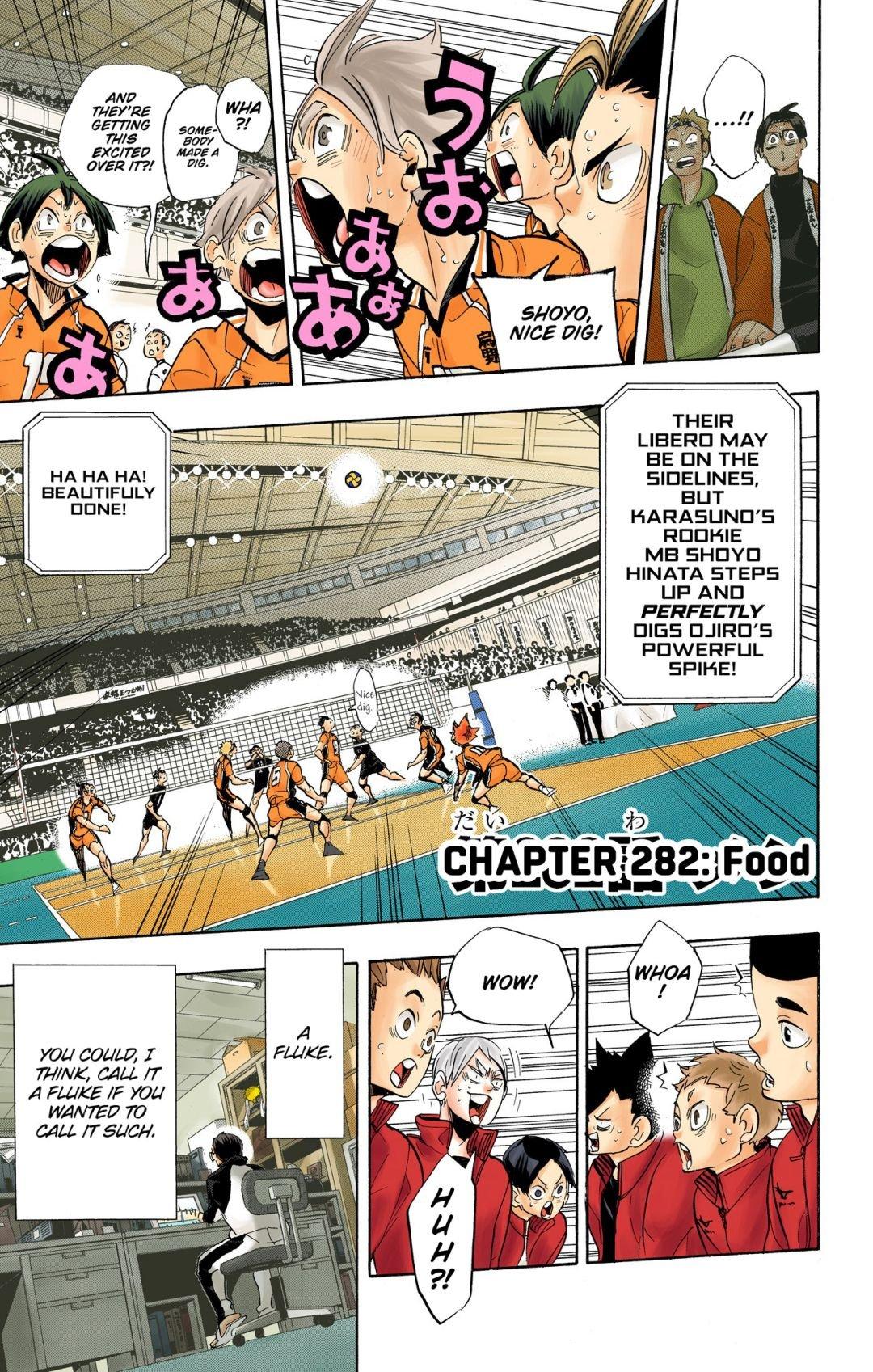 Haikyu!! (Color) Chapter 282