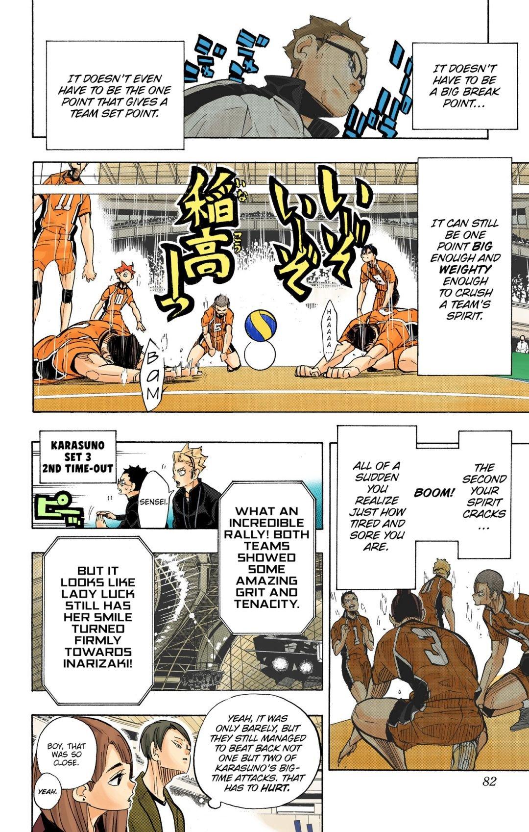 Haikyu!! (Color) Chapter 282