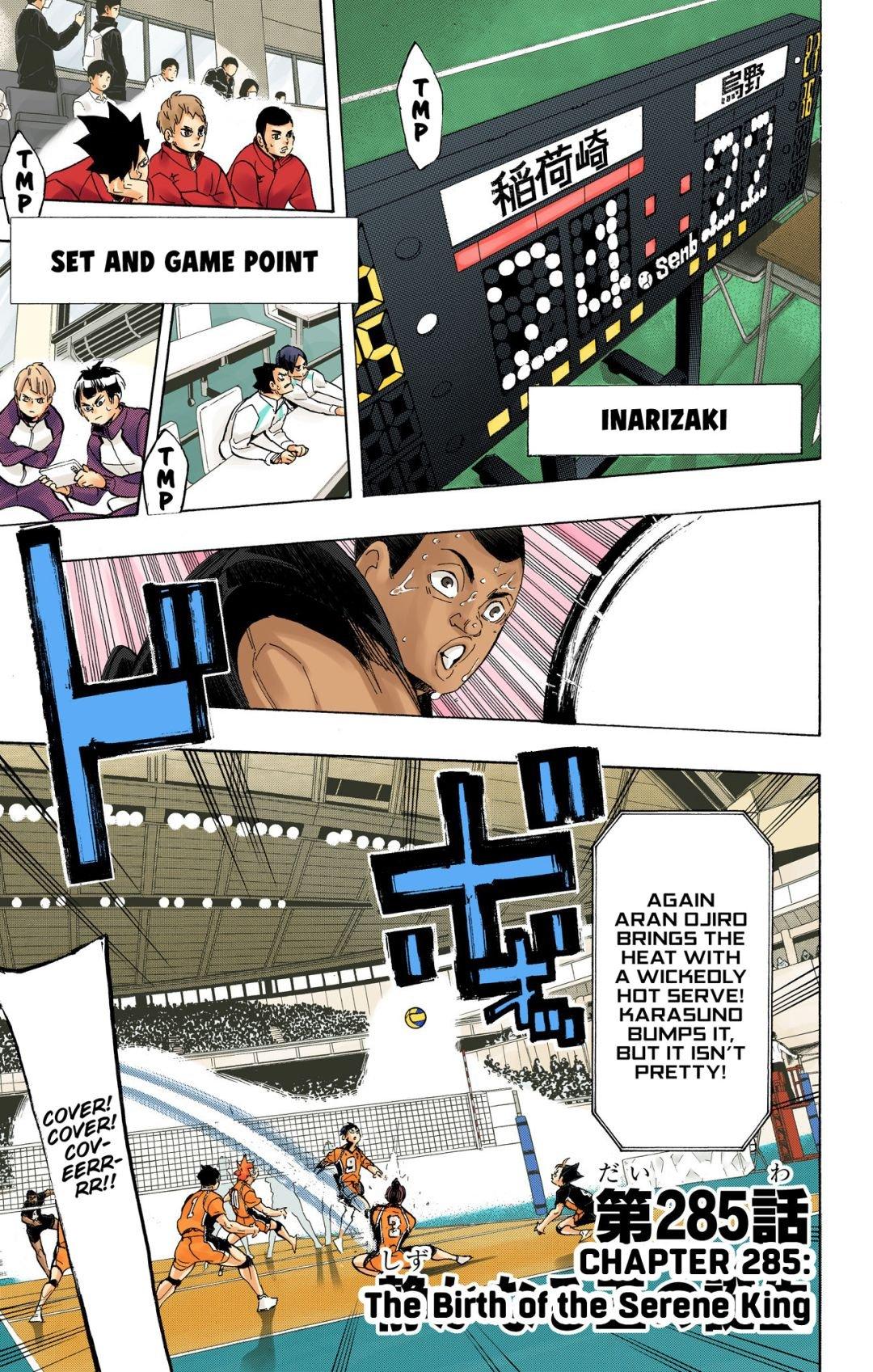 Haikyu!! (Color) Chapter 285