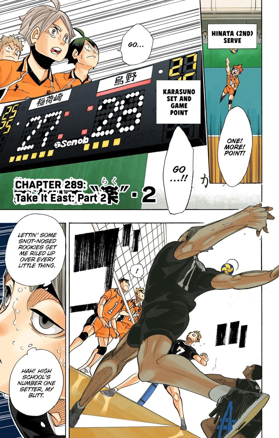 Haikyu!! (Color) Chapter 289