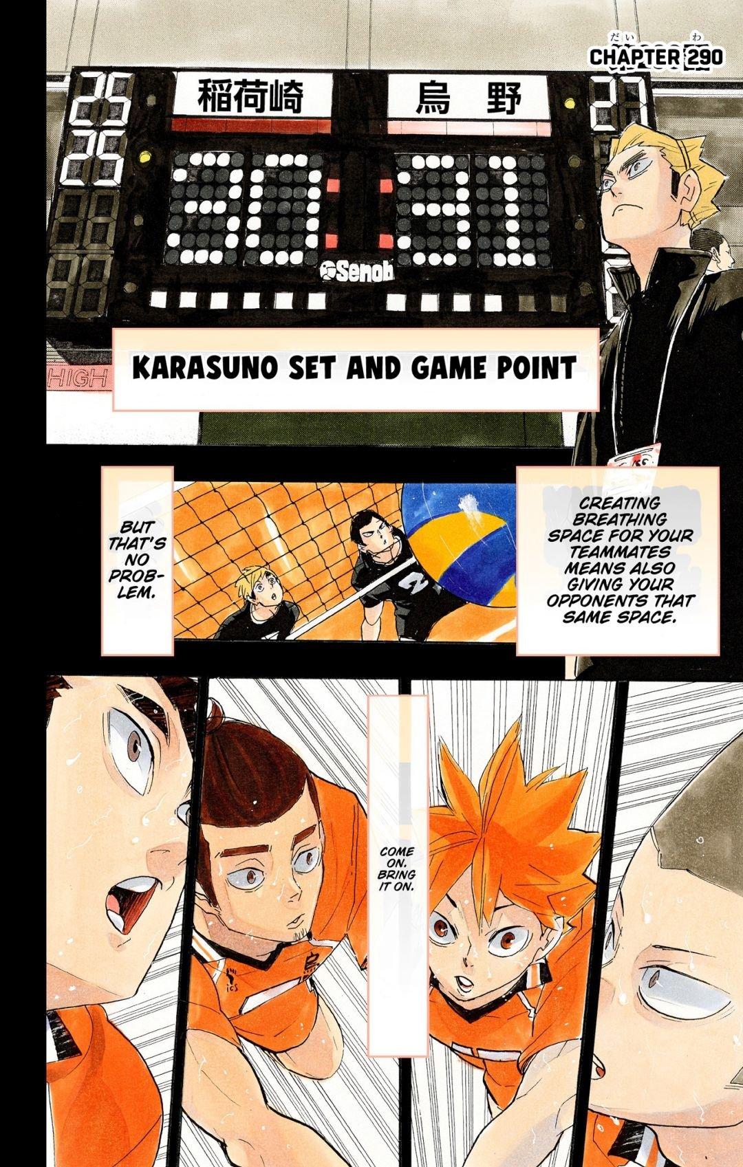 Haikyu!! (Color) Chapter 290