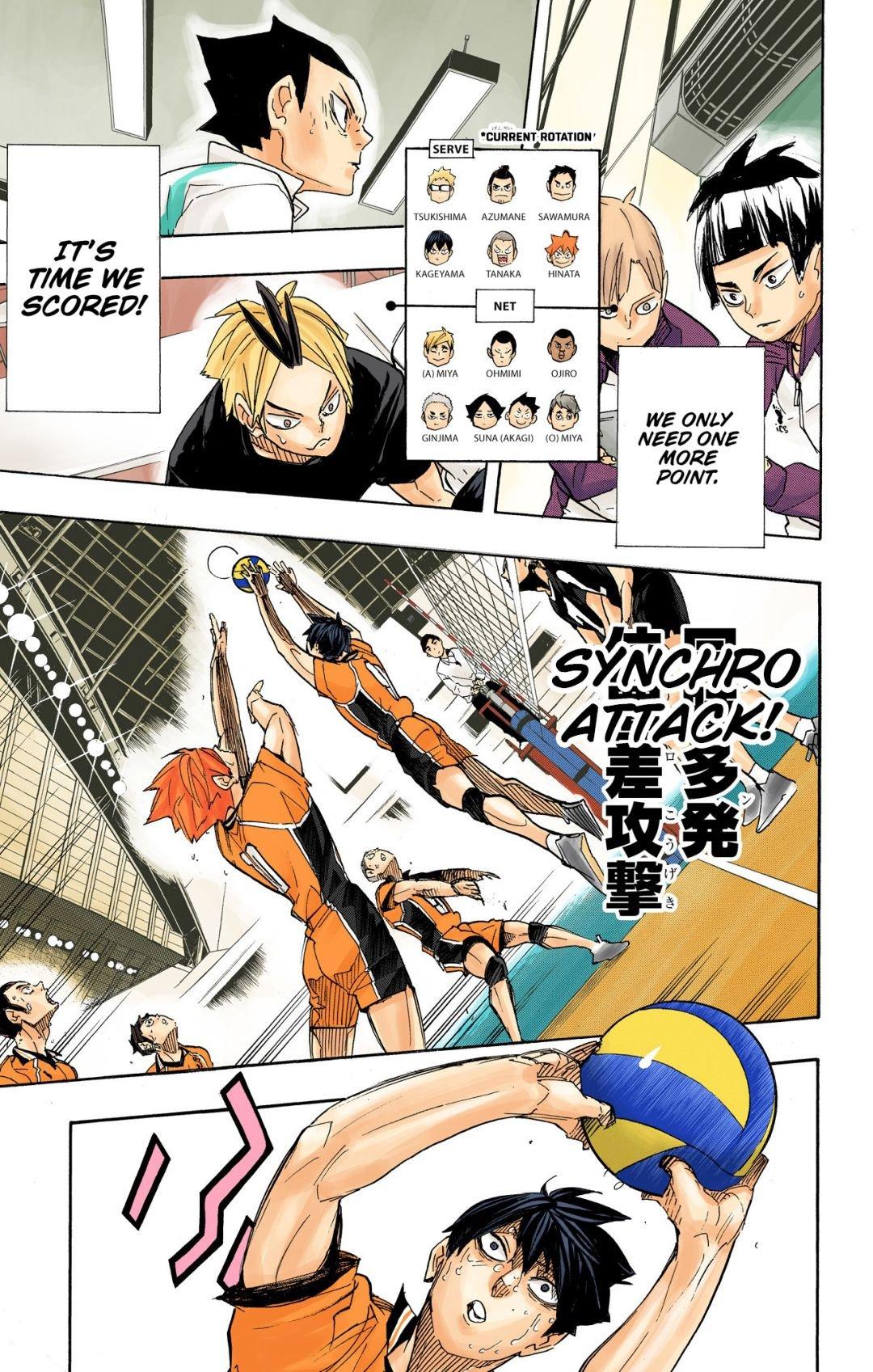 Haikyu!! (Color) Chapter 290
