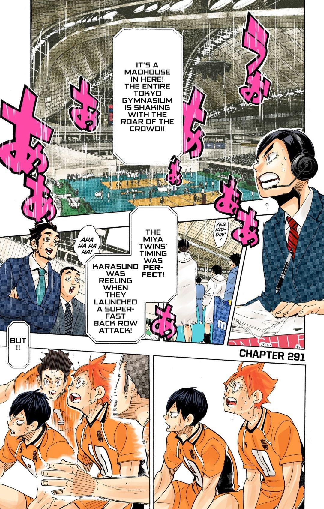 Haikyu!! (Color) Chapter 291