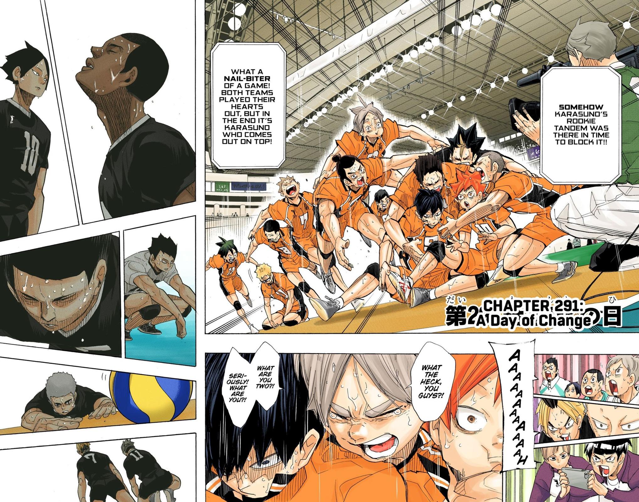 Haikyu!! (Color) Chapter 291