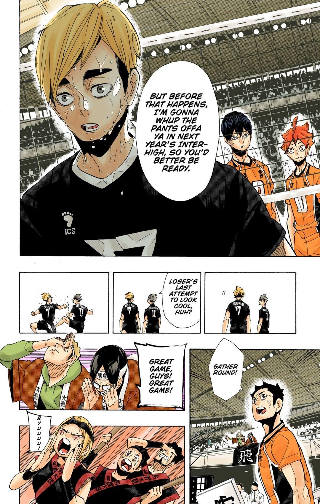 Haikyu!! (Color) Chapter 291