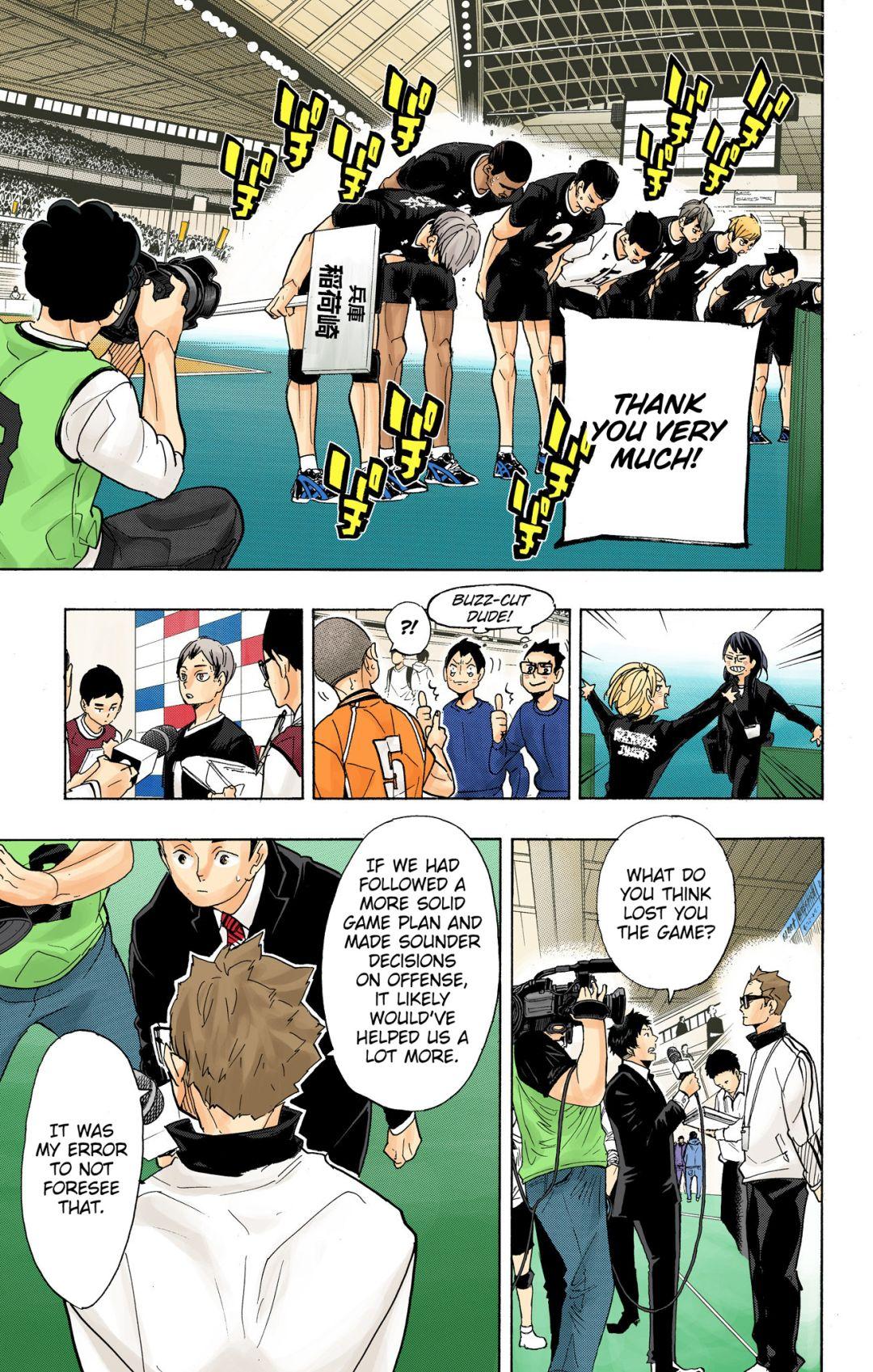 Haikyu!! (Color) Chapter 291