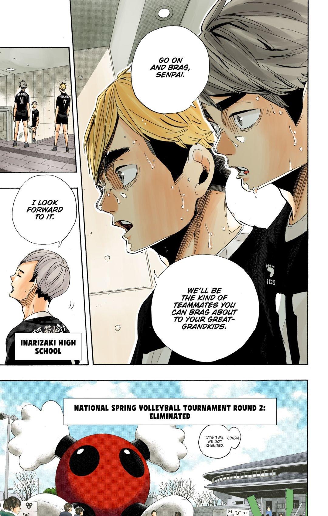 Haikyu!! (Color) Chapter 291