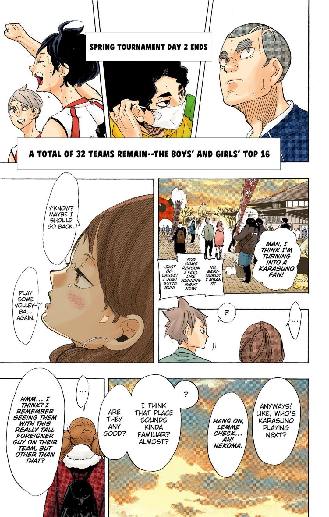 Haikyu!! (Color) Chapter 292