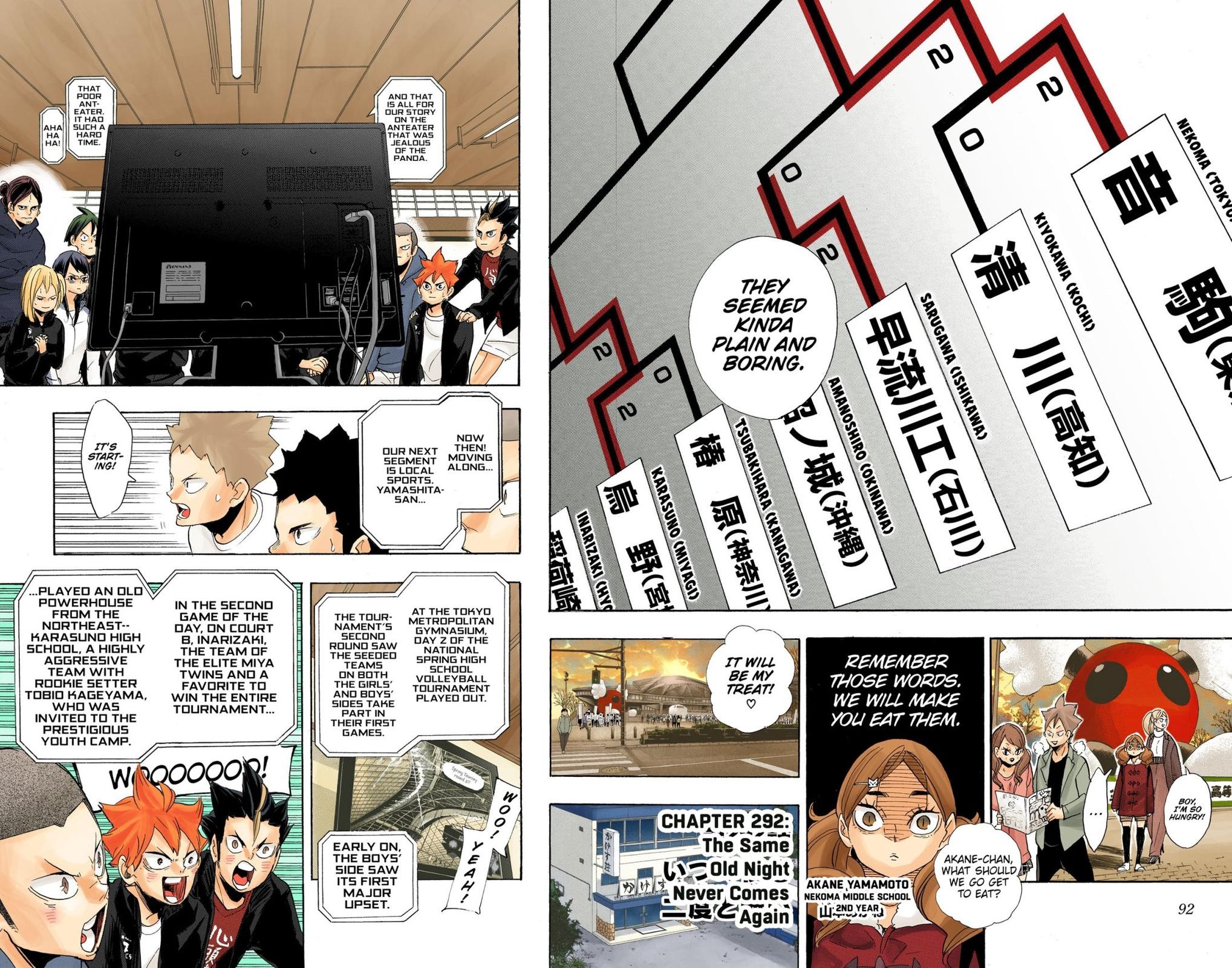 Haikyu!! (Color) Chapter 292