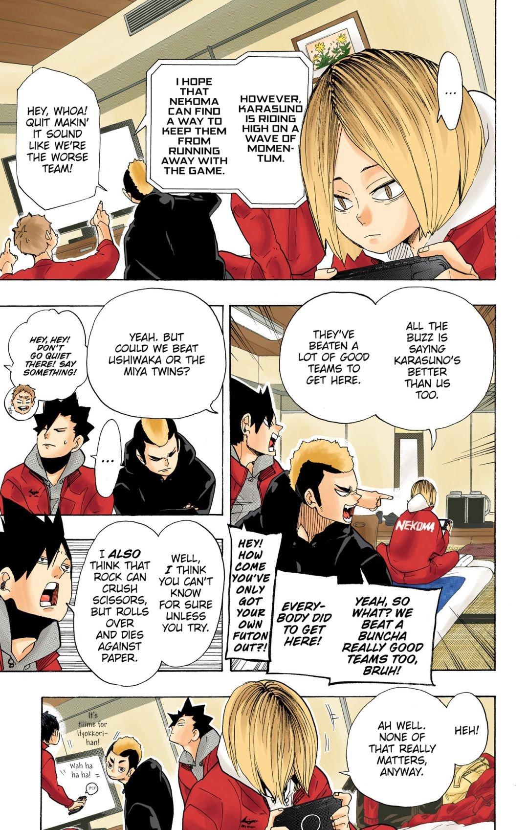 Haikyu!! (Color) Chapter 292