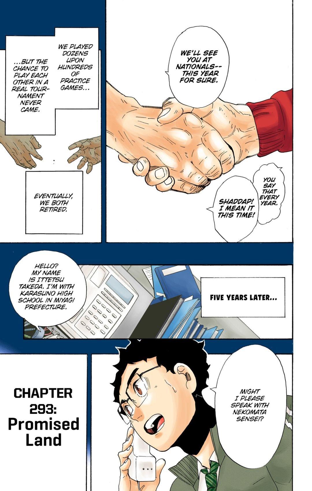 Haikyu!! (Color) Chapter 293