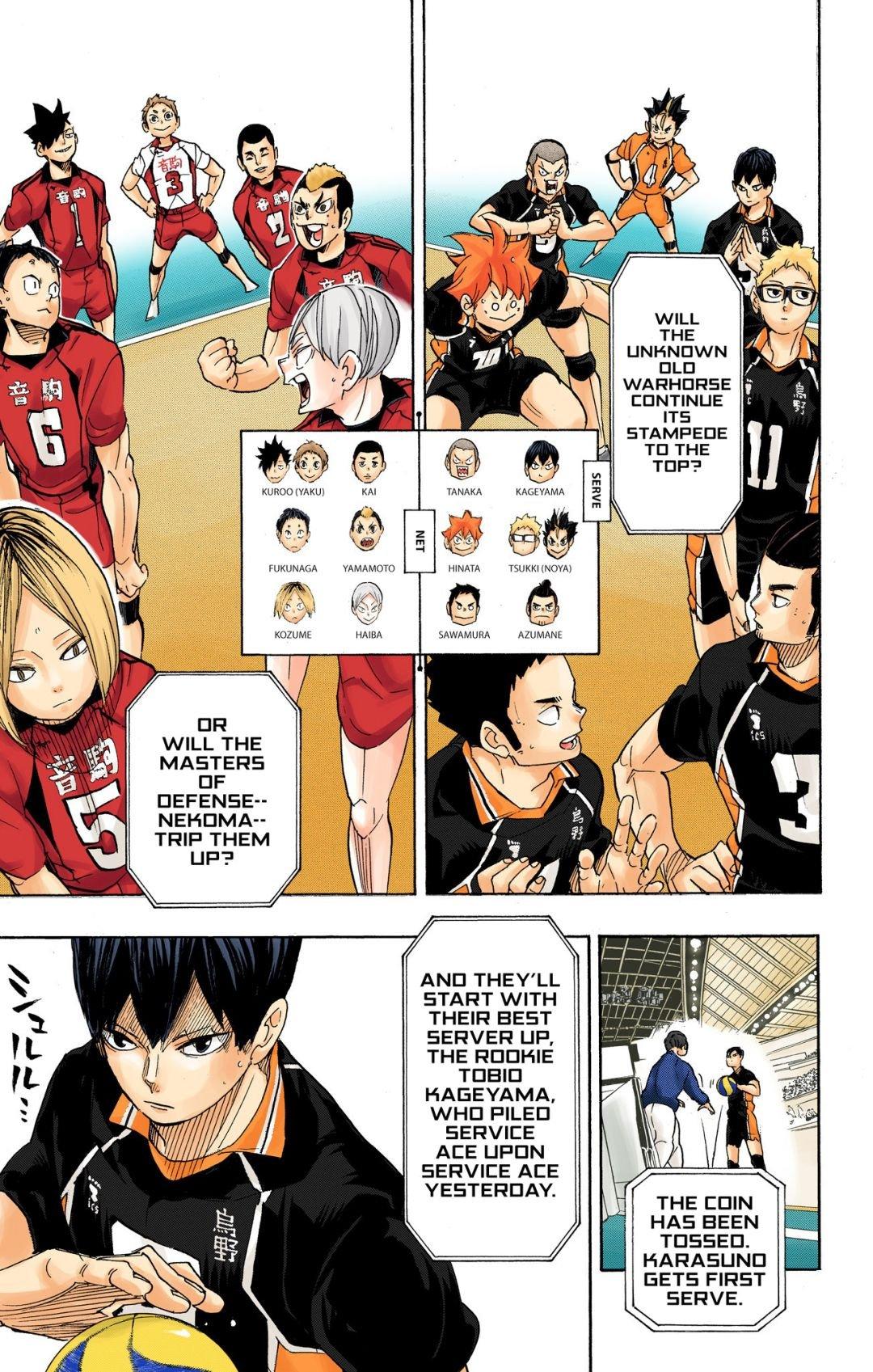 Haikyu!! (Color) Chapter 294
